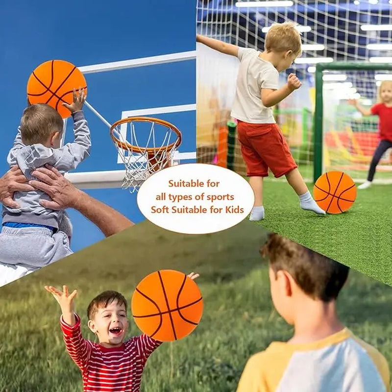 Silent Basketball Size 3/5/7 Indoor Dribble Quietly Foam Basketball Soft Ball Mute Bouncing Ball Airless Basket Ball Sports Toy